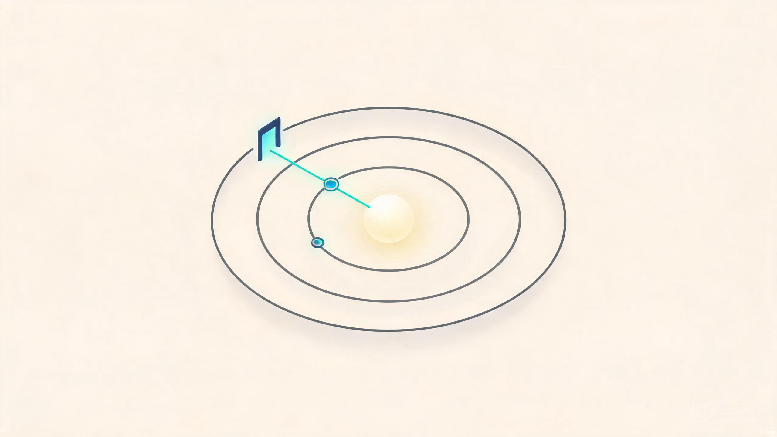 Concentric trust rings with one verification gate and one authorized path